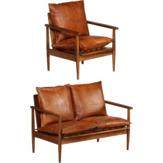 ‎Shgaxin ShGaxin Schlafsofa 2-Sitzer mit 2 Kissen, Wohnungen, Couch für Wohnzimmer, Loungesofa, Sofas & Couches, Relaxsofa, Blau Stoff
