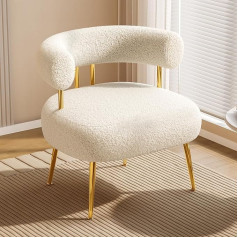 Vanten Chair, Dressing Table Chair, Cosy for the Living Room, as Stool Dressing Table or Teddy Chair, Upholstered Chair for the Armchair Bedroom