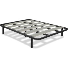 ‎Ferlex Ferlex Essential Slatted Frame 160 x 200 cm with Wide Slats, Includes Feet of 25 cm, Sturdy and Robust Bed, Versatile Slatted Frame
