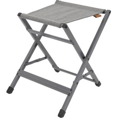 Bo-Camp Croydon Folding Stool Camping Seat Fishing Stool Folding Stool Aluminium 80 kg