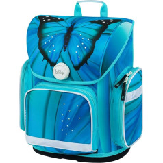 Baagl School Bag for Boys and Girls in 1st or 2nd School Year, Ergo Bag for Primary School, Lightweight Children's Satchel, School Backpack with Chest Strap