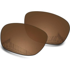 Well-aimed Replacement Lenses Compatible with Oakley Enduro OO9223 Sunglasses - More Options, Brown Polarised