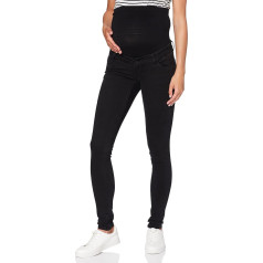 MAMALICIOUS Mllola Women's Slim Black Jeans A. Mlmercy 3/4 Woven Tunic Noos