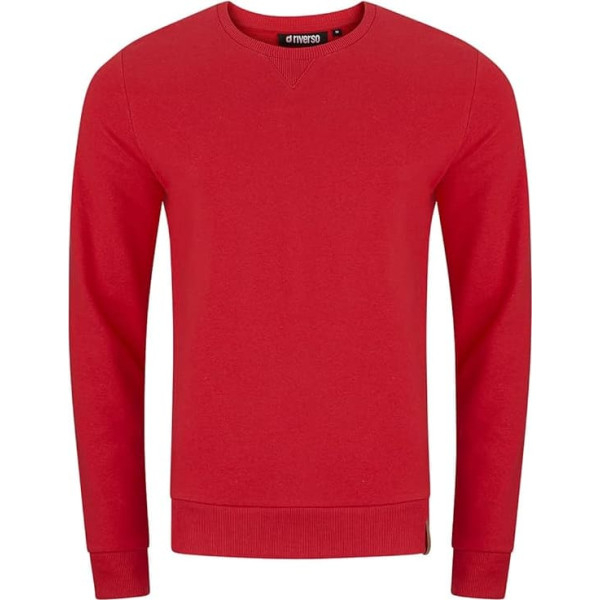 riverso RIVPhillip Men's Pullover Basic Crew Neck Sweater Long Sleeve Regular Fit Plain Black Red Blue Brown Green Grey S M L XL XL XXL 3XL 4XL 5XL