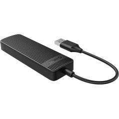 Orico Centrmezgls FL02 USB-A uz 4x USB-A sadalītājs - melns