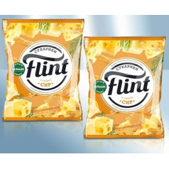 Flint Rusks Salted with Cheese Flavour 5 x 70 g
