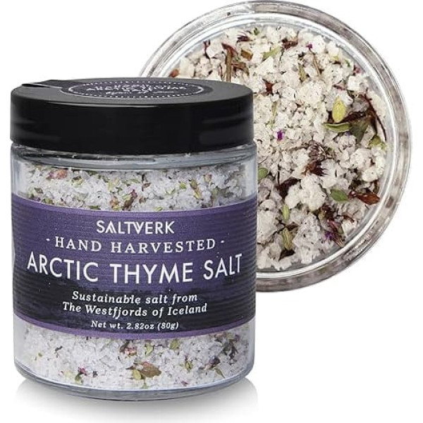 Saltverk Sea Salt from Iceland with Arctic Thyme (90g)