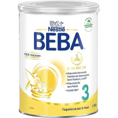 BEBA 3 follow-on milk from the 10th month, baby food with 5 HMO complex, only lactose, without palm oil, 1 pack (1 x 800 g)