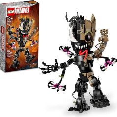 Lego Marvel Venomized Groot 76249 Transformable Marvel Toy for Play and Display, Buildable Marvel Action Figure for Fans of The Guardians of The Galaxy Movie, Birthday Gift for 10 Year Old Kids