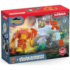 Schleich Lava Robot Value Pack
