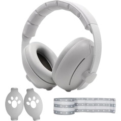 Infant Headphones Baby Headphones for Noise Baby Soft Ear Creation Muffs Noise Protection for Children and Toddlers Noise Reduction Sleep Outdoor Baby Storning Headphones Travel Essentials, G