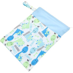Toyvian Aufbewahrungstasche Für Windeln Taschen Babys Tragbare Windeltasche Waschbar Umstandstasche Sitz Kleine Windeltasche Neugeborenes Müll Beutel Wasserdicht Beschichtetes Tuch