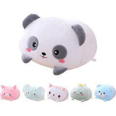 FORESTSSG Cute Panda Plush Toy Plush Toy Super Soft Kawaii Plush Gift for Kids Girlfriend Washable