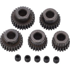 CHUDOU Motorzahnrad, Motorritzel, 48P-Motorzahnrad, Motorzahnrad mit 5-mm-Wellenloch, RC-Motorritzel, Ersatz-Motorzahnrad for RC-Truck(26T)(20T)