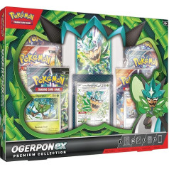 Pokémon TCG: Ogerpon ex Premium Collection (3 Foil Cards & 6 Boosters)