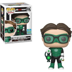 Funko - . Leonard Hofstadter as Green Lantern - The Big Bang Theory Pop SDCC 2019 Exclusive #836