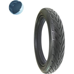CBBZXUEWIT 12 x 1.75 Coloured Solid Tyres, Maintenance-Free Explosion-proof Tyres, No Inflation, PU Pram/Bicycle Tyres