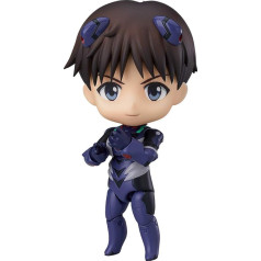 Rebuild of Evangelion Figurine Nendoroid Shinji Ikari Langley Plugsuit Ver. (re-Run) 10 cm
