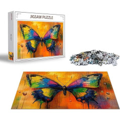 Puzzle Farbe Puzzle 6000 Teile Schmetterling Holzpuzzle Erwachsene, Premium Quality Klassische Wooden Lernspiel, Klassische Spaß Jigsaw Erwachsene, Challenging Jigsaws für Wohnkultur Geschenk x-1286