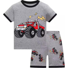 Bekleidungssets für Jungen - Junge Gentleman Plaid Outfits Weiche Baumwollmischung Kurz Sport T-Shirt und Shorts Set Hawaii Hemd mit Shorts Sportkleidung Tracksuit Boys Bekleidungssets für 1-7 Jahre
