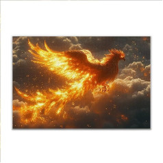 Puzzle 2000 Teile Phönix Vogel Puzzle Erwachsene Anspruchsvoll, Klassische Holzpuzzle Erwachsene, Puzzlespiele für Die Ganze Familie, Wooden Jigsaw Puzzel ab 14 Jahre für Junge Mädchen Geschenke V-8