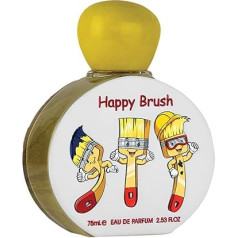 Lattafa Happy Brush Eau de Parfum 75ml Kids Fragrance with Decorative Bottle