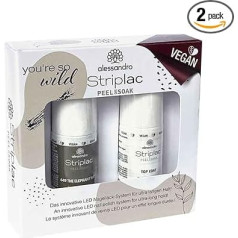 alessandro Striplac Set Wild UV Nail Polish Set - For a Professional and Gentle Manicure in 15 Minutes - Vegan and Cruelty Free