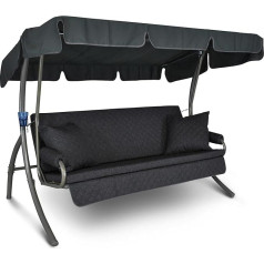 Angerer Trend Joy Joy 3-Seater Swinging Hammock Grey