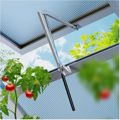SANAWATEC Automatic Window Opener Greenhouse Window Opener for Greenhouse Lifting Capacity 7 kg, Lifting Height 40 cm Opening Angle Window Regulator Temperature Controlled Replacement Cylinder Window