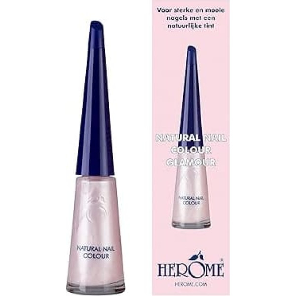 Herôme Cosmetics Natural Nail Colour Glamour 55 g Pack of 1