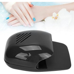 Mini Nail Dryer Portable Nail Dryer with Fan Mini Size, Ideal for Normal Nail Polish (Black)