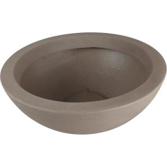 Round Plant Bowl Taupe