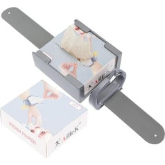 2 Sets Portable Wrist Perm Hairdressing Supplies Perm Paper Make Your Own End Wrap for Styling Hair Jumbo Perm Rods Hair Dye Paper Hairdressing Paper Silica Gel