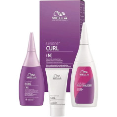 Wella Professionals Permanent Styling Curl Set for a Complete Use (N) Normal to Unruly Hair: Permanent Well-Lotion 75 ml + Fixi