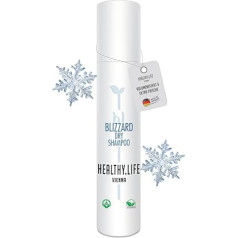 HLV Neutral Dry Shampoo Extra Freshness & Volume Effect Hair Care Spray without Rinsing with Invigorating Fragrance, Removes Residues and Excess Fat - All Hair Types (Blizzard Ice Spray 200 ml)