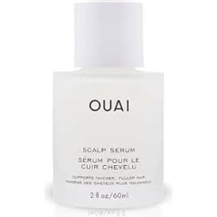 OUAI Scalp Serum - Balancing Hair Serum with Red Clover Extract, Siberian Ginseng and Peptides for Thicker and Fuller Looking Hair - Parabens, Phthalate and Sulphate Free Scalp Care (2 Fl