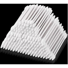 800 Pieces Precision Tip Cotton Buds for Makeup, Double Tip Cotton Buds with Paper Sticks