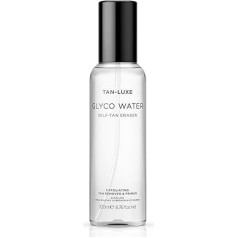 TAN-LUXE GLYCO WATER Self-Tanning Remover (200 ml) Gentle Glycolic Acid Self-Tanning Eraser and Skin Primer, Cruelty-Free & Vegan