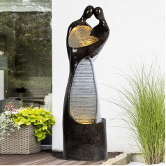 Sweetheart Garden Fountain, Ornamental Fountain, Indoor Fountain, 230 V Waterfall Water Feature for Garden, Garden Pond, Patio, Balcony, Very Decorative