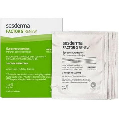 Sesderma Factor G Renew Eye Contour Patches, Standard, Único (Pack of 4)