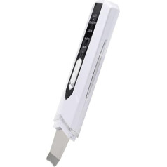 FOMIYES 1 x Shovel Machine Skin Washer Pore Washer Face Pore Spatula Pore Remover Skin Spatula Pore Cleaning Skin Exfoliating Extractor Blackhead Scrubber Cleaner Stainless Steel White