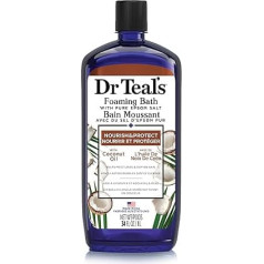Dr. Teals Coconut Oil Foaming Bath, 34 oz