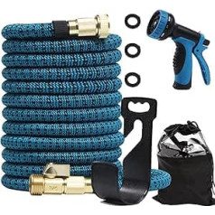 Garden and Lawn Care > Irrigation Devices > Garden Hoses (Blue Black, 30.5 m (After Water Connection))