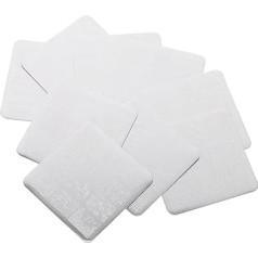 FOMIYES Nail Art Printing Plate Nail Templates Nail Gel Kit Templates for Nail Stamp Nail Art Stencil Manicure Kit Nail Stamp Set Plate Nail Stamp Stainless Steel Pack of 10