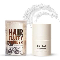 immetee Volumizing Powder for Men and Women, Keeps Hair Soft and Fluffy All Day Long 10g White