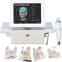 Fractional RF Microneedling Machine for Face Rejuvenation - Professional Device for Wrinkle Removal, Stretch Mark Treatment and Skin Lifting Therapy