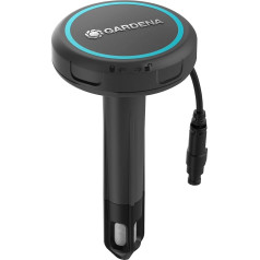 Gardena Soil Moisture Sensor: Automatic Watering, Can Be Used Directly on the Lawn Area, 5 m Long Connection Cable, Expandable with Extension Cable (01867-20)