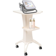 Hairdressing Trolley Beauty Trolley Cosmetic Trolley with Wheels Multifunctional Beauty Trolley Rolling Cart with Four 360° Swivel Wheels Equipped Load Capacity of 50 kg