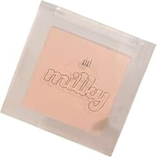 Blush Palette, Milk Galaxy Soft Mist Blush Monochrome Blush Palette, Matte Vitality Nude Make-Up, Rouge Repair Blush, Portable Daily Light Makeup, Pink Tender Girl, Beautiful Woman (Almond Orange)