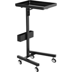 Beauty Friseurwagen, Rollwagen Aus Acryl, Faltbar, Für Schönheitssalons, Mit Rädern, Ablage, Aufbewahrungswagen, Allzweckwagen Für Schlafzimmer, Tattoo-Shop Friseur Arbeitswagen